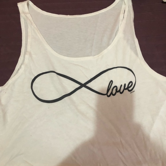 White love forever tank - Picture 1 of 1